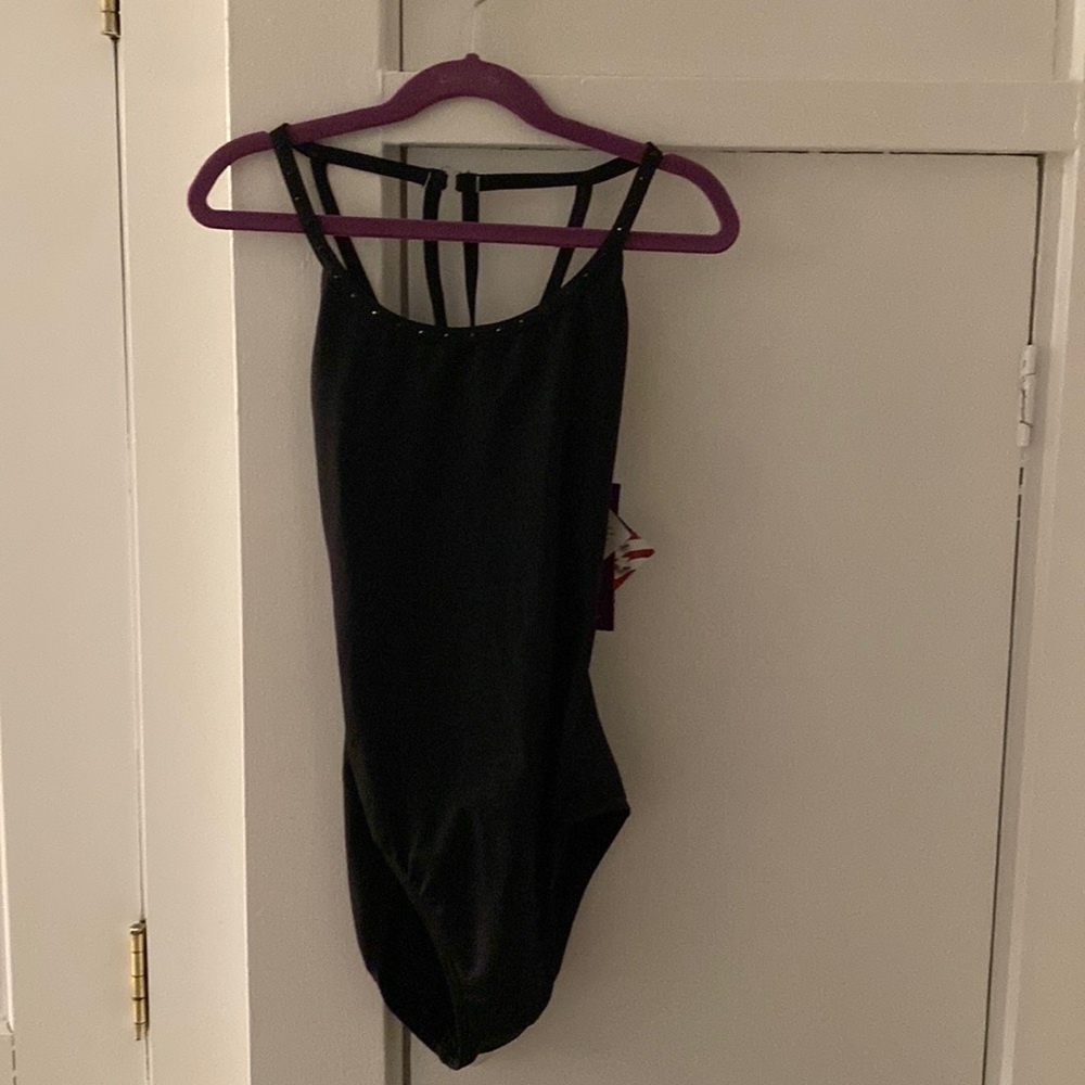 NWT Leotard Black Adult Medium